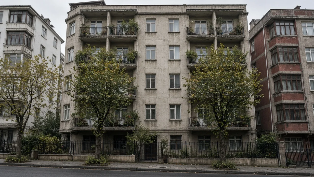 Sokak üstünde butik apartman